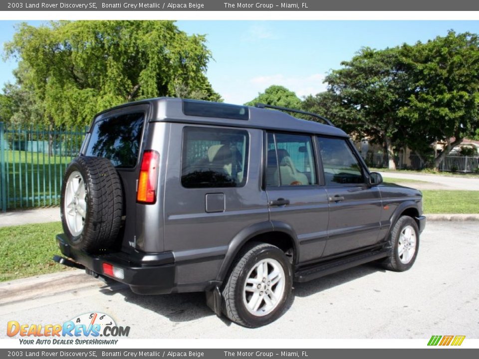 2003 Land Rover Discovery SE Bonatti Grey Metallic / Alpaca Beige Photo #10