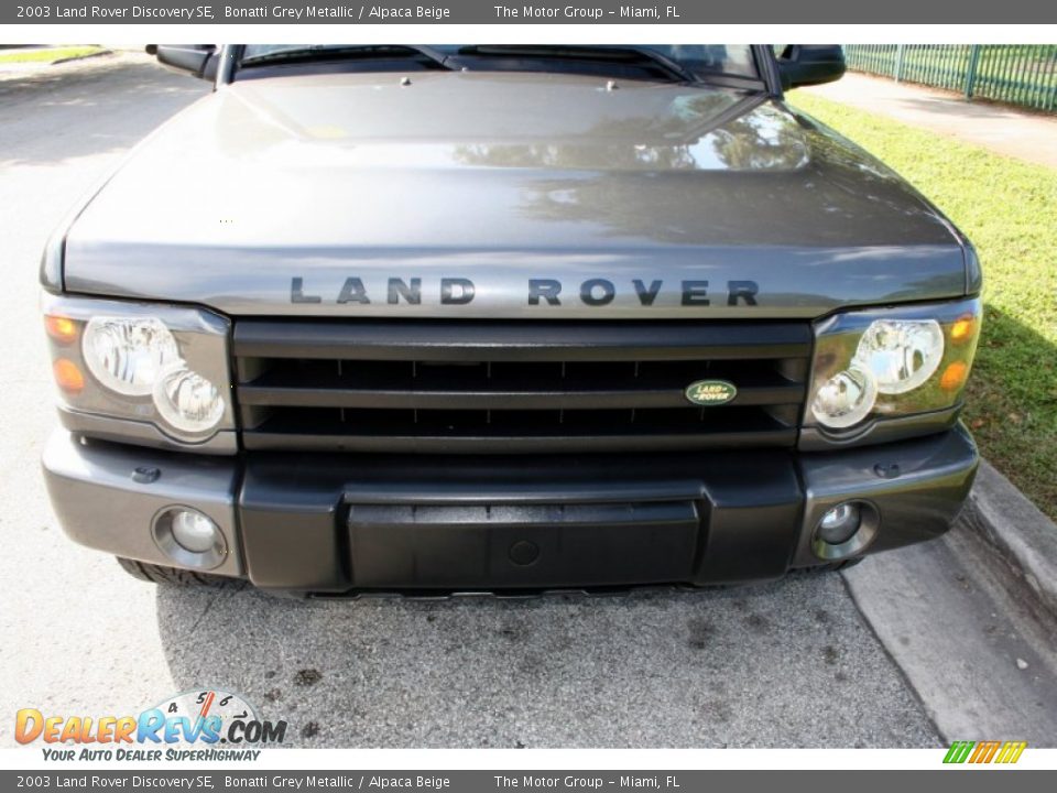 2003 Land Rover Discovery SE Bonatti Grey Metallic / Alpaca Beige Photo #19