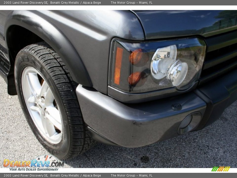 2003 Land Rover Discovery SE Bonatti Grey Metallic / Alpaca Beige Photo #21