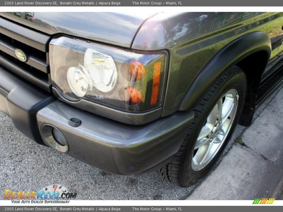 2003 Land Rover Discovery SE Bonatti Grey Metallic / Alpaca Beige Photo #22
