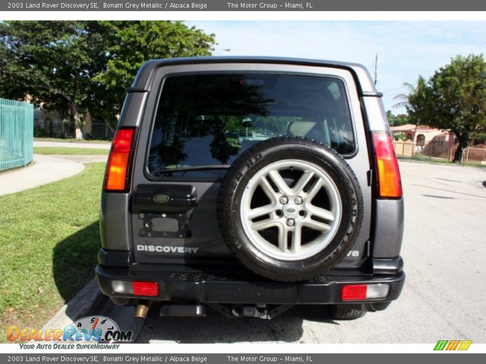 2003 Land Rover Discovery SE Bonatti Grey Metallic / Alpaca Beige Photo #25