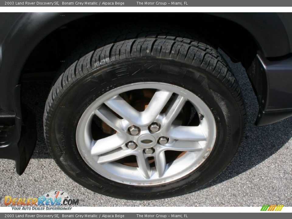 2003 Land Rover Discovery SE Bonatti Grey Metallic / Alpaca Beige Photo #29