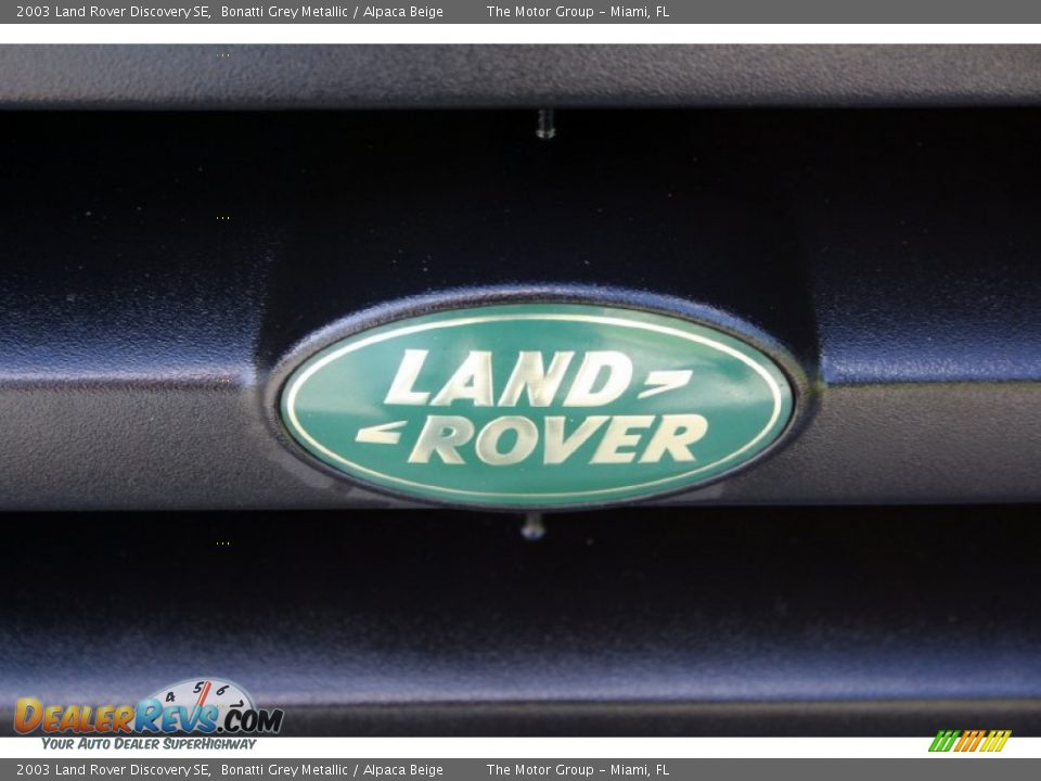 2003 Land Rover Discovery SE Bonatti Grey Metallic / Alpaca Beige Photo #33