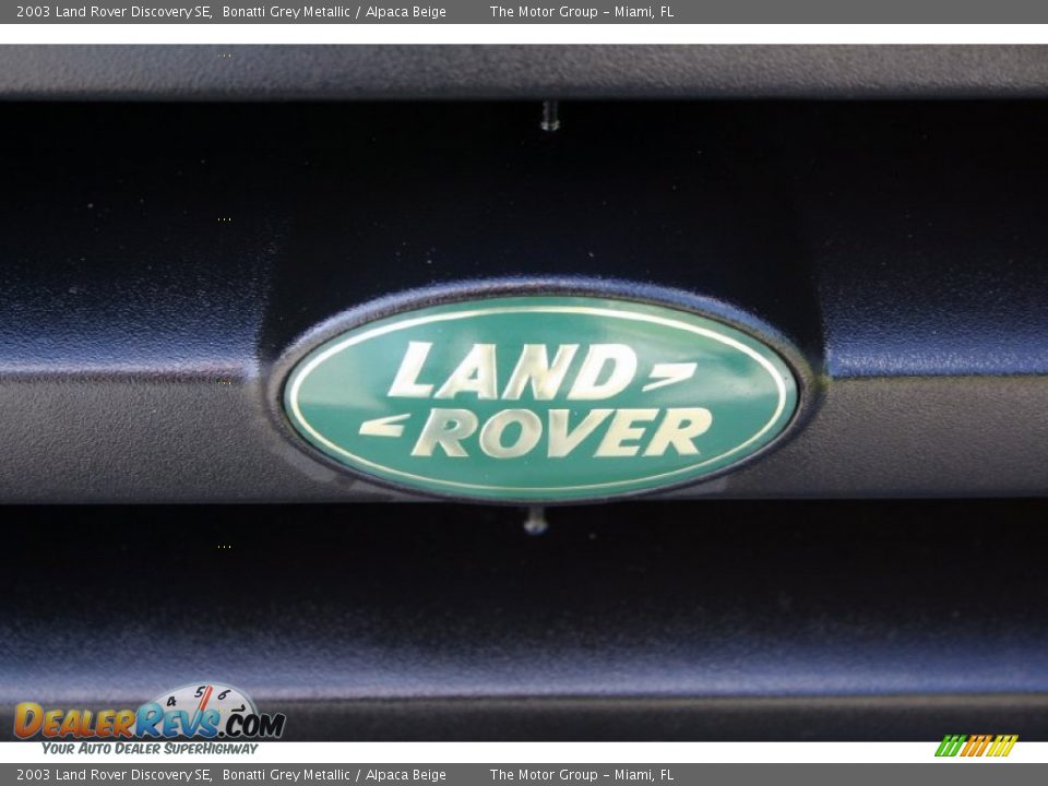 2003 Land Rover Discovery SE Bonatti Grey Metallic / Alpaca Beige Photo #34