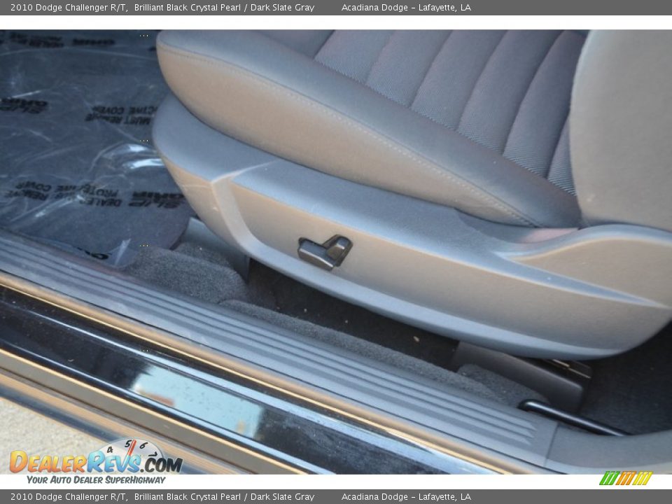 2010 Dodge Challenger R/T Brilliant Black Crystal Pearl / Dark Slate Gray Photo #13