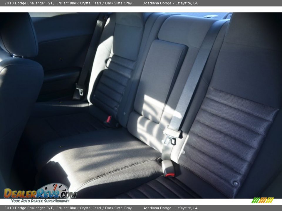 2010 Dodge Challenger R/T Brilliant Black Crystal Pearl / Dark Slate Gray Photo #15