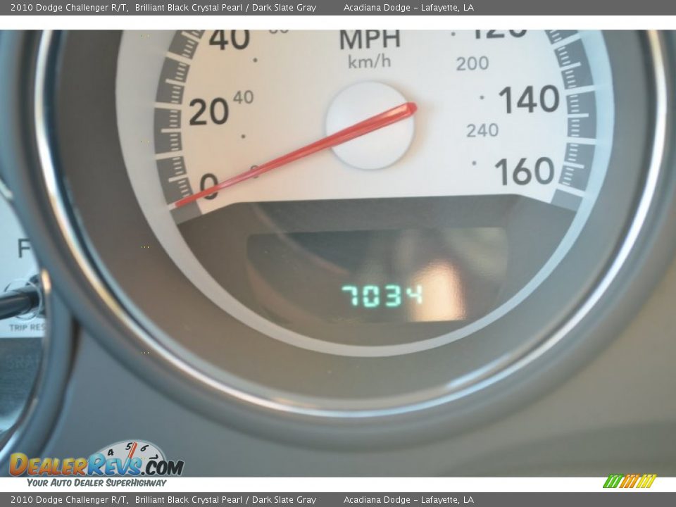 2010 Dodge Challenger R/T Brilliant Black Crystal Pearl / Dark Slate Gray Photo #20