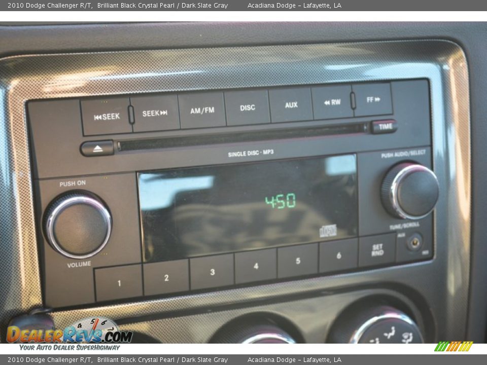2010 Dodge Challenger R/T Brilliant Black Crystal Pearl / Dark Slate Gray Photo #21