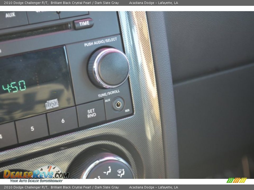 2010 Dodge Challenger R/T Brilliant Black Crystal Pearl / Dark Slate Gray Photo #22