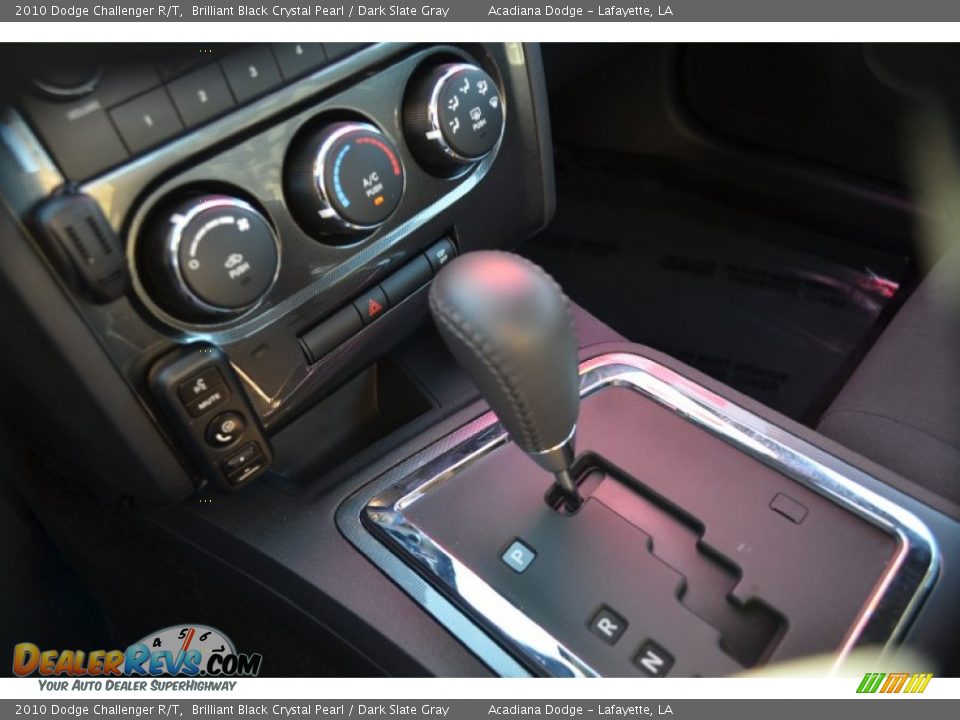 2010 Dodge Challenger R/T Brilliant Black Crystal Pearl / Dark Slate Gray Photo #23