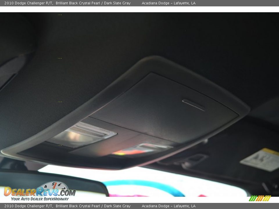 2010 Dodge Challenger R/T Brilliant Black Crystal Pearl / Dark Slate Gray Photo #25