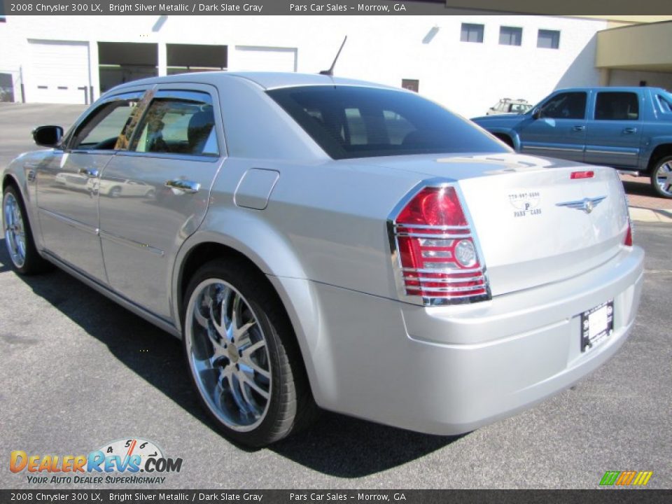 2008 Chrysler 300 LX Bright Silver Metallic / Dark Slate Gray Photo #2