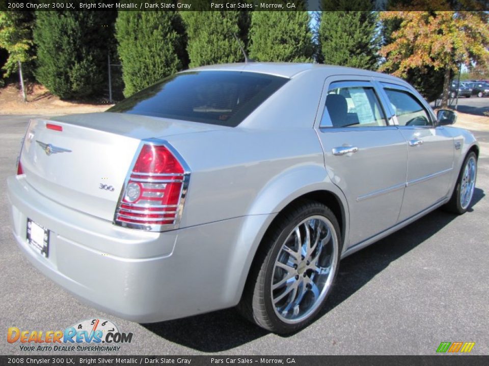 2008 Chrysler 300 LX Bright Silver Metallic / Dark Slate Gray Photo #3