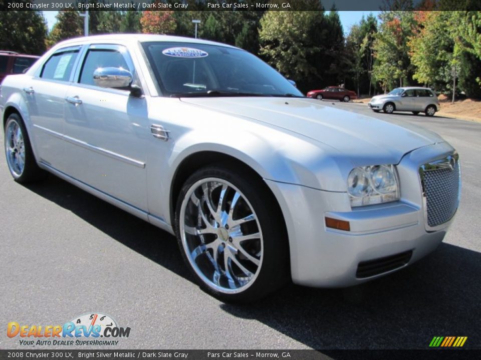 2008 Chrysler 300 LX Bright Silver Metallic / Dark Slate Gray Photo #4