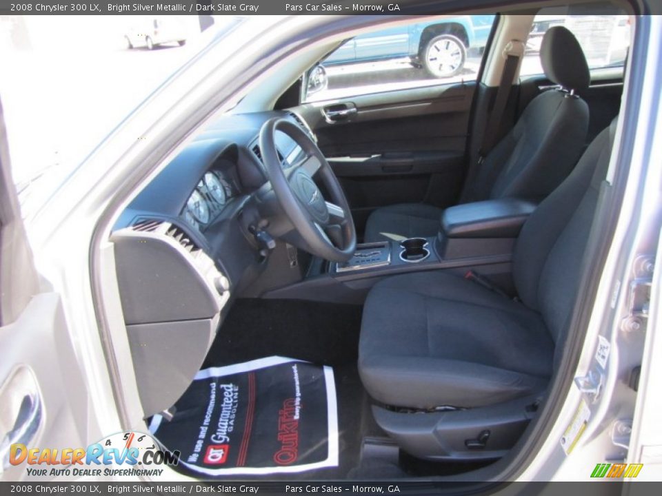 2008 Chrysler 300 LX Bright Silver Metallic / Dark Slate Gray Photo #6