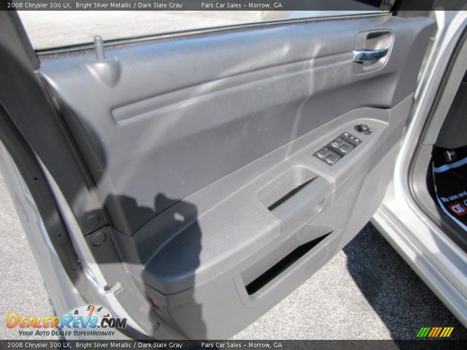 2008 Chrysler 300 LX Bright Silver Metallic / Dark Slate Gray Photo #7