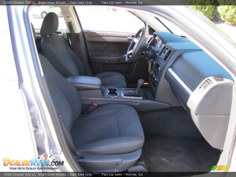 2008 Chrysler 300 LX Bright Silver Metallic / Dark Slate Gray Photo #9