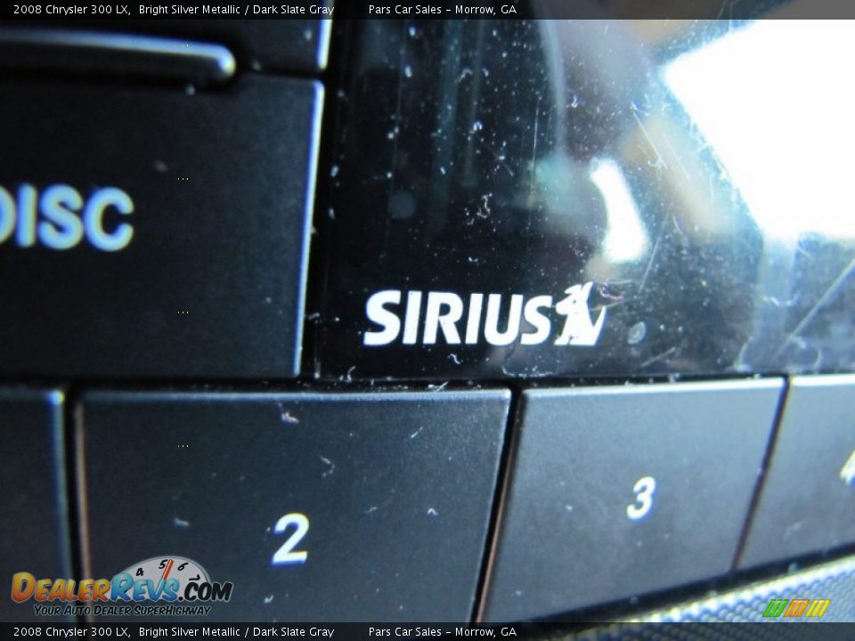 2008 Chrysler 300 LX Bright Silver Metallic / Dark Slate Gray Photo #12