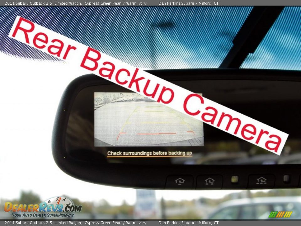 2011 Subaru Outback 2.5i Limited Wagon Cypress Green Pearl / Warm Ivory Photo #24