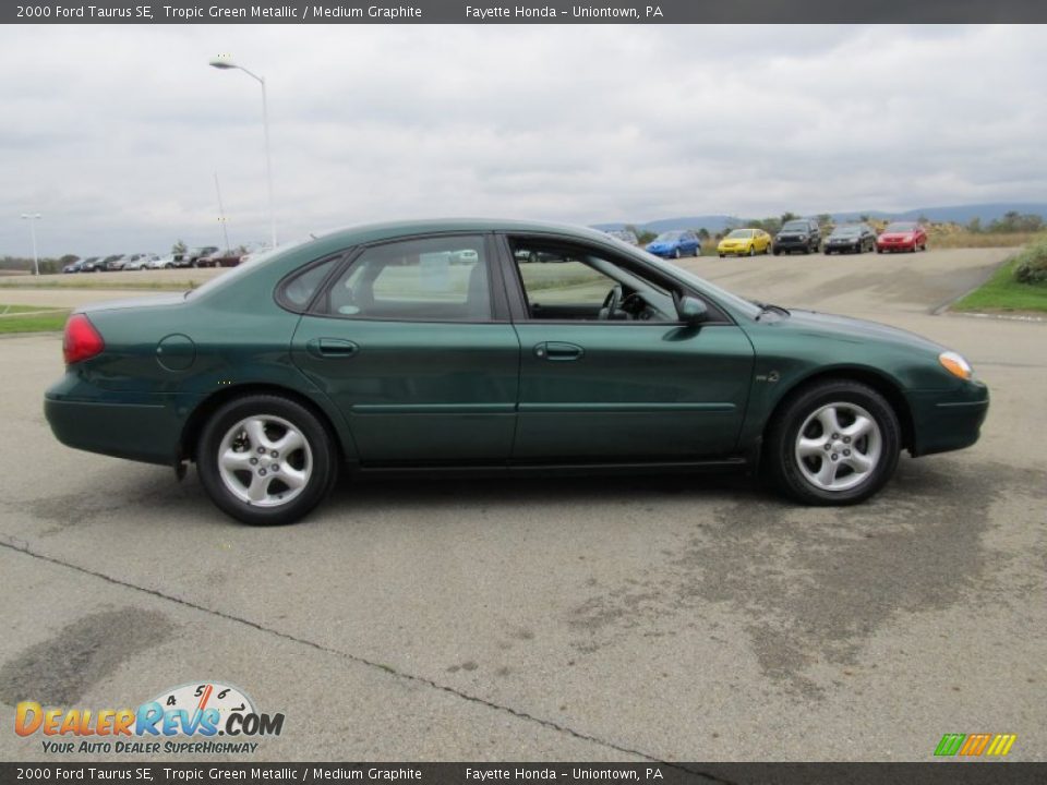 Tropic Green Metallic 2000 Ford Taurus SE Photo #4