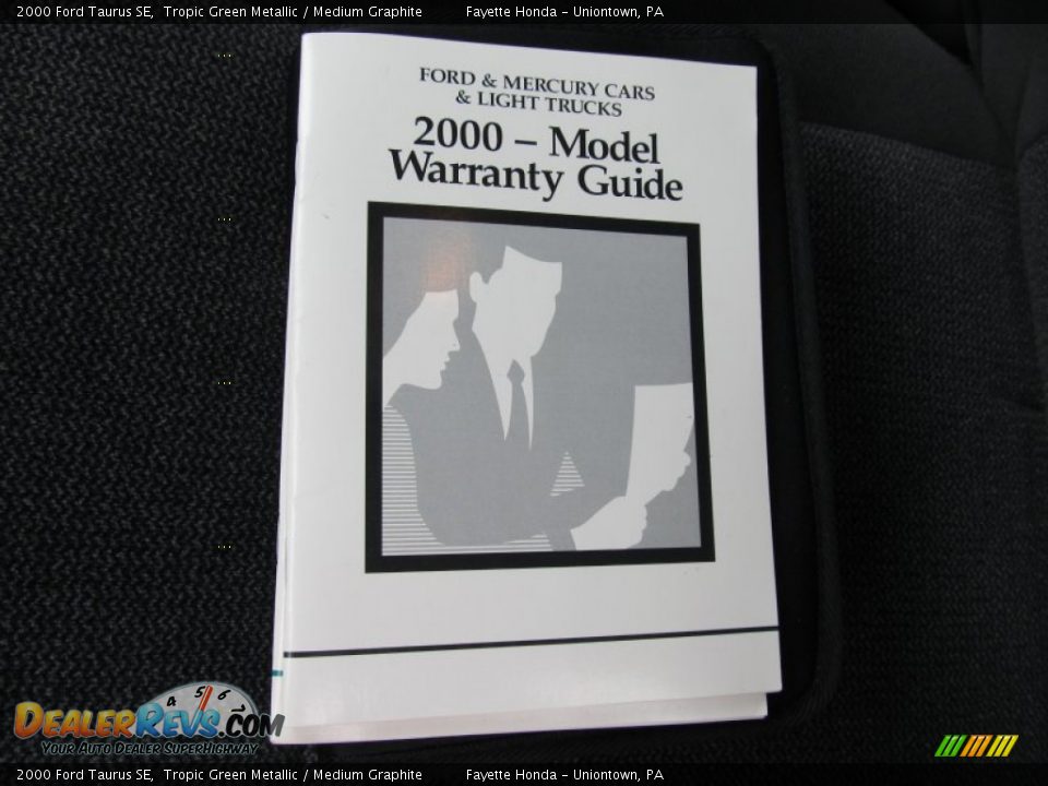 Books/Manuals of 2000 Ford Taurus SE Photo #19