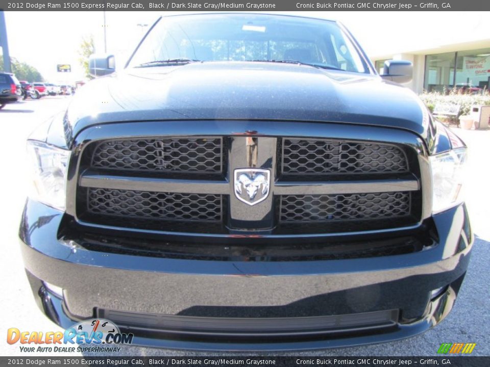 Black 2012 Dodge Ram 1500 Express Regular Cab Photo #2