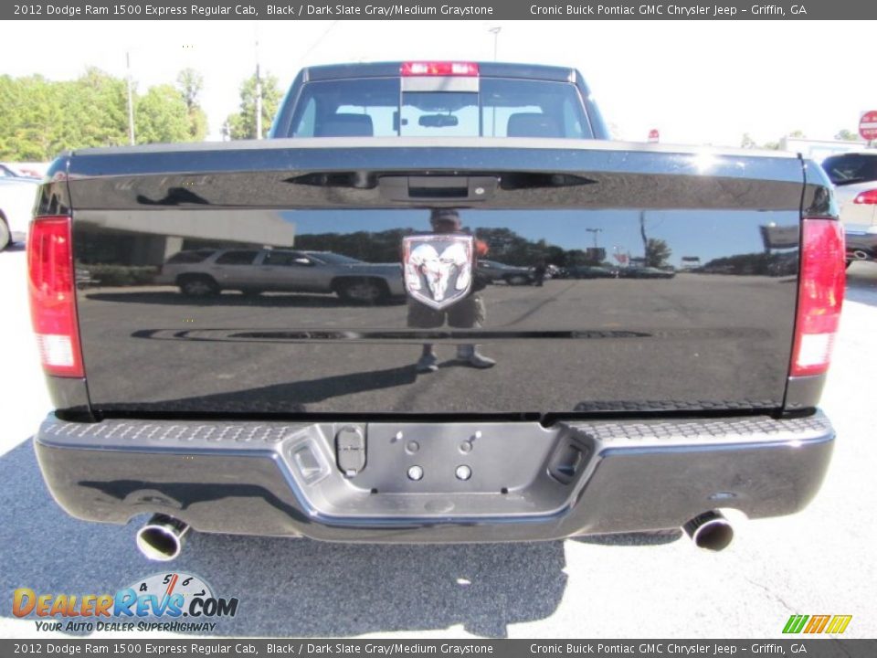 Black 2012 Dodge Ram 1500 Express Regular Cab Photo #6