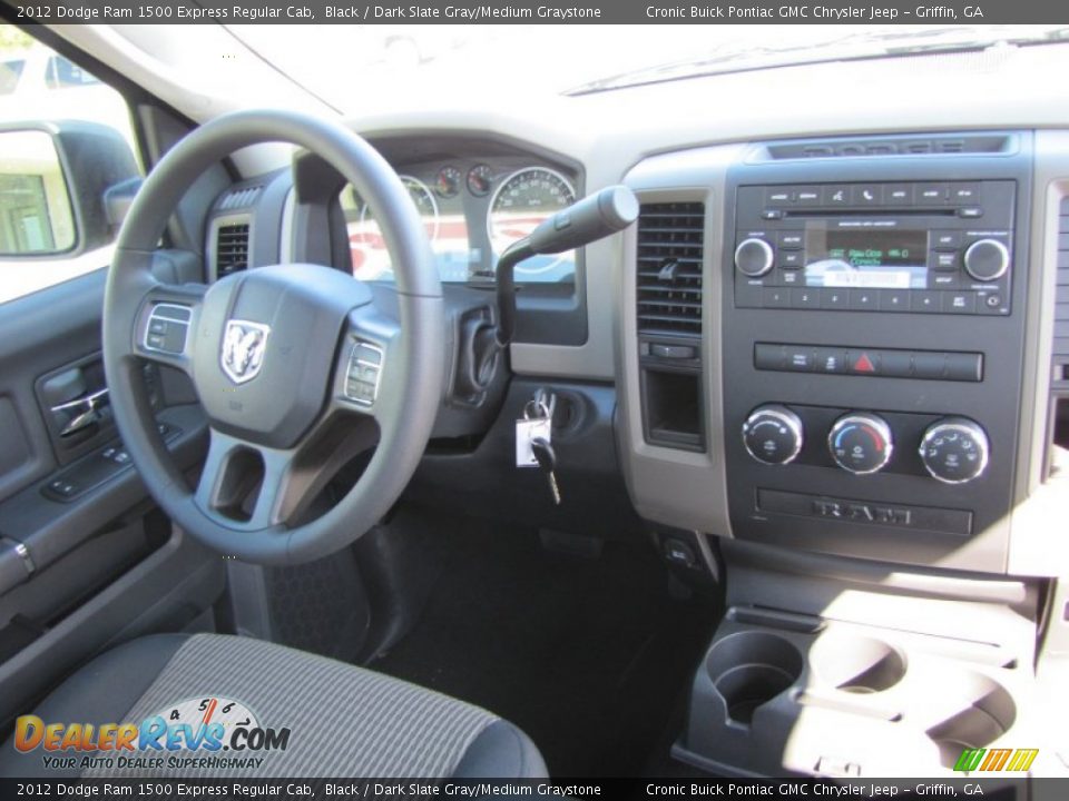 Dashboard of 2012 Dodge Ram 1500 Express Regular Cab Photo #14