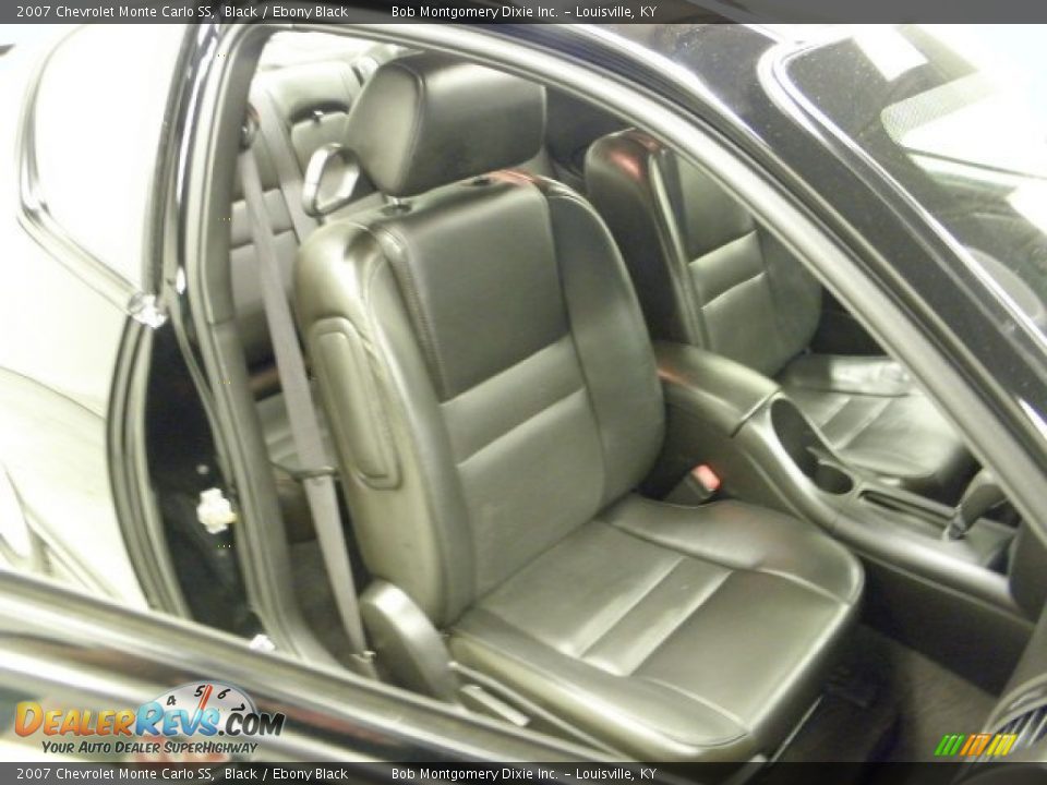 2007 Chevrolet Monte Carlo SS Black / Ebony Black Photo #10