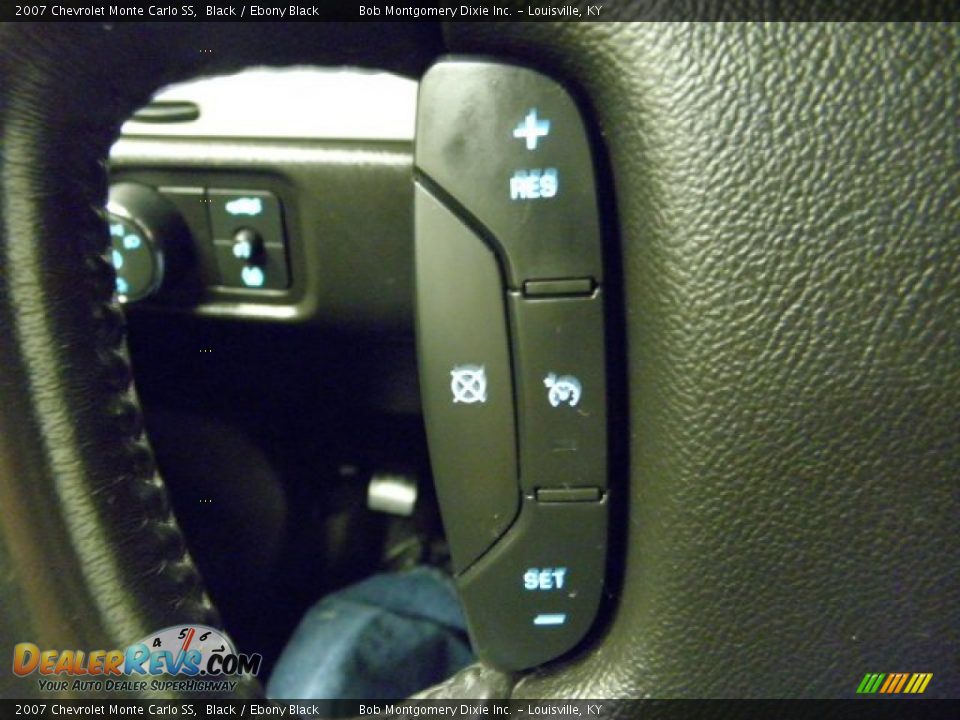2007 Chevrolet Monte Carlo SS Black / Ebony Black Photo #22