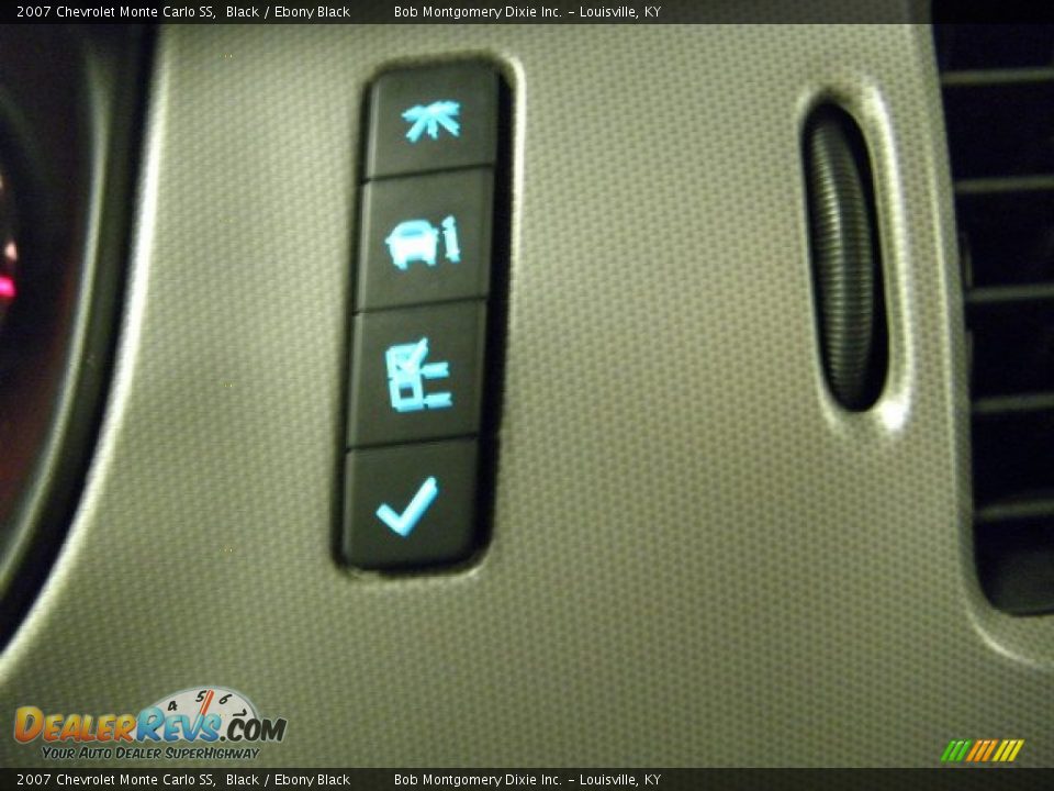 2007 Chevrolet Monte Carlo SS Black / Ebony Black Photo #24