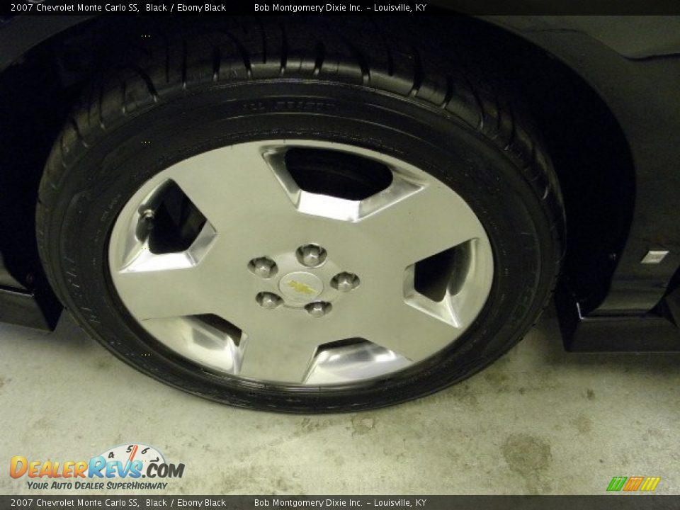 2007 Chevrolet Monte Carlo SS Black / Ebony Black Photo #27
