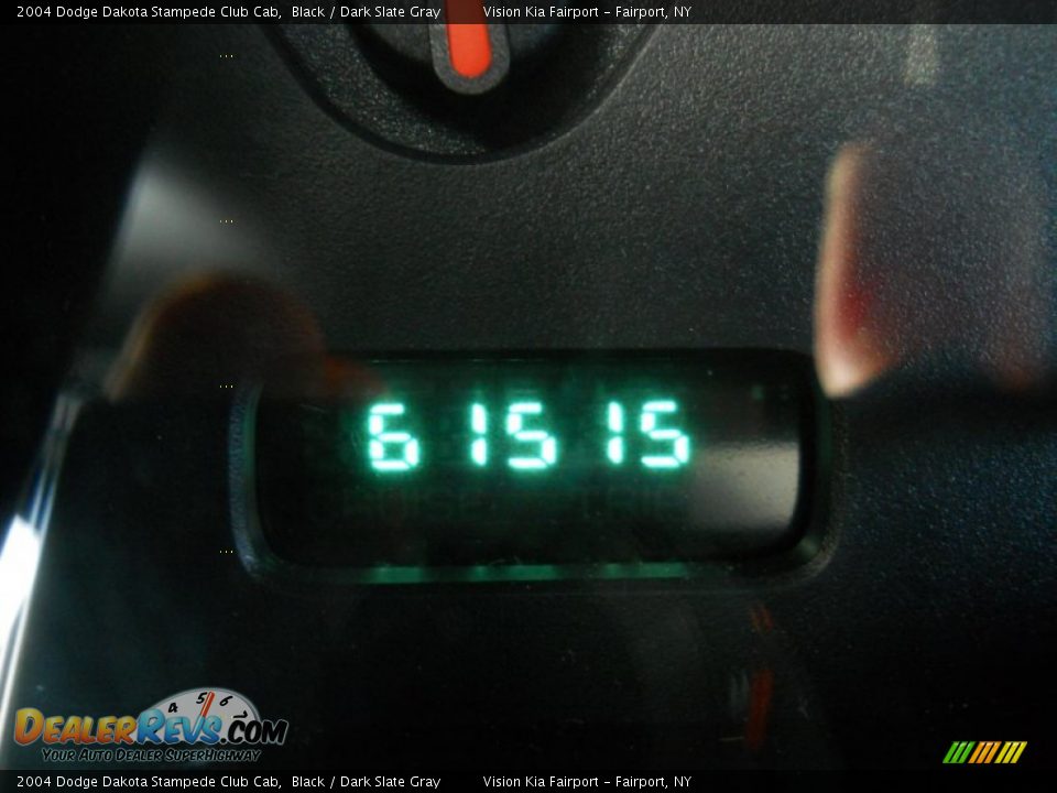 2004 Dodge Dakota Stampede Club Cab Black / Dark Slate Gray Photo #3