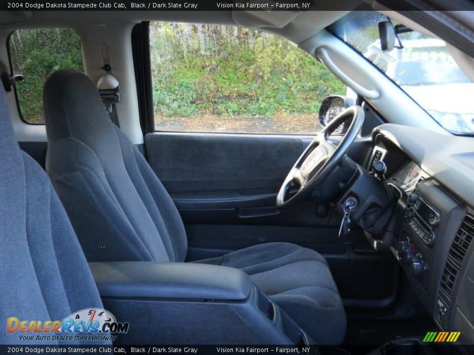 Dark Slate Gray Interior - 2004 Dodge Dakota Stampede Club Cab Photo #7