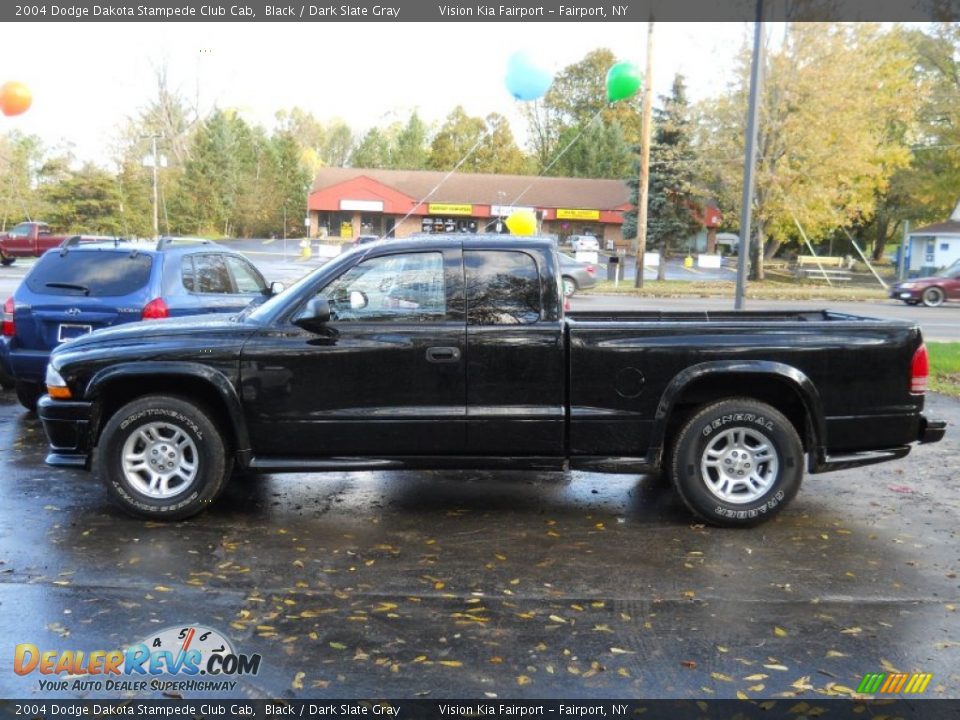 Black 2004 Dodge Dakota Stampede Club Cab Photo #10