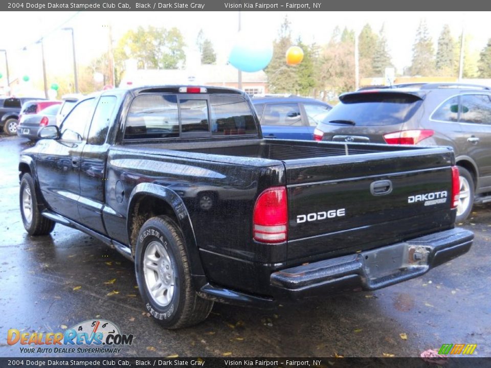 Black 2004 Dodge Dakota Stampede Club Cab Photo #11