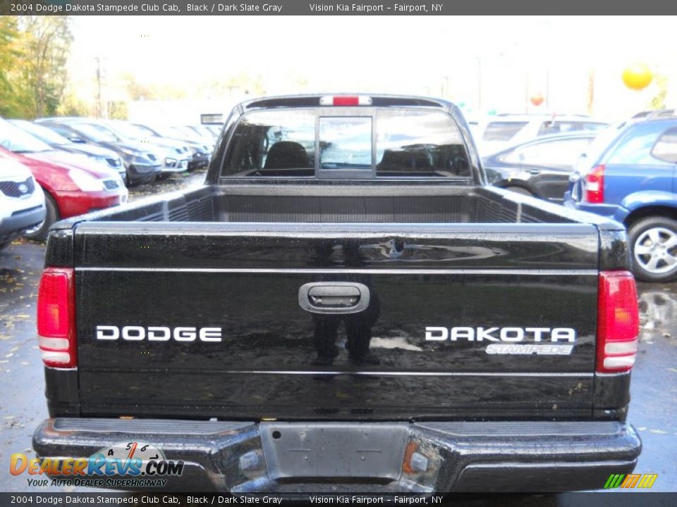 Black 2004 Dodge Dakota Stampede Club Cab Photo #12