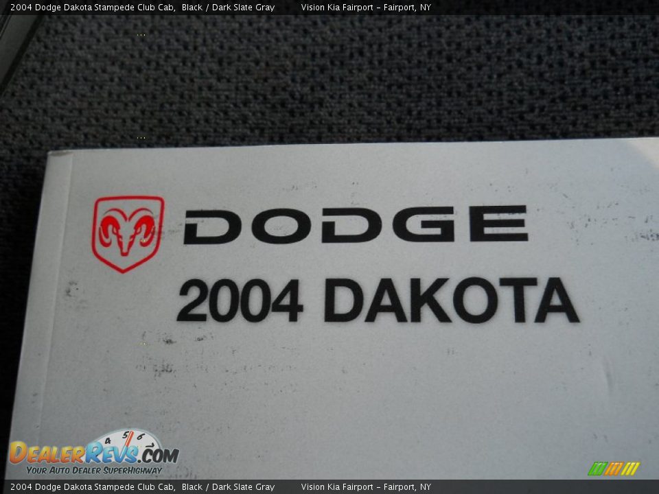 Books/Manuals of 2004 Dodge Dakota Stampede Club Cab Photo #16
