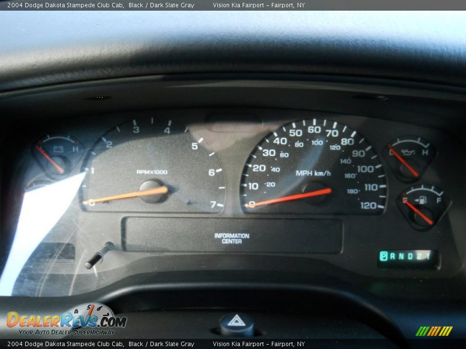 2004 Dodge Dakota Stampede Club Cab Gauges Photo #20