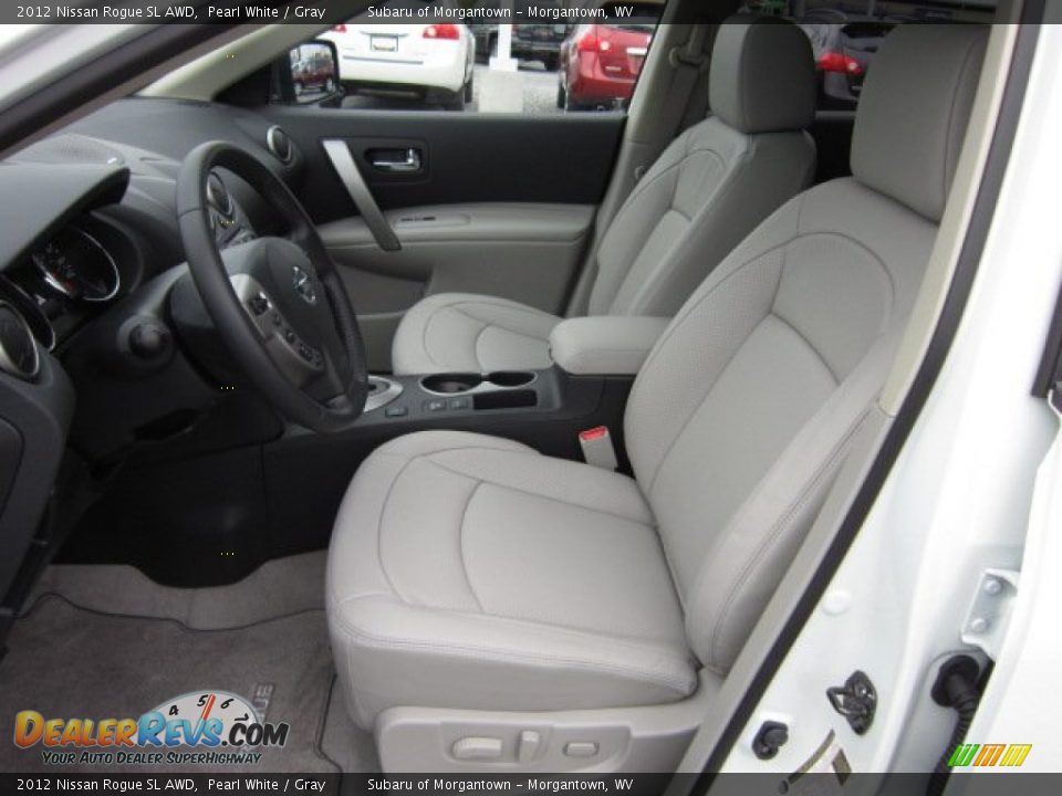 Gray Interior - 2012 Nissan Rogue SL AWD Photo #14