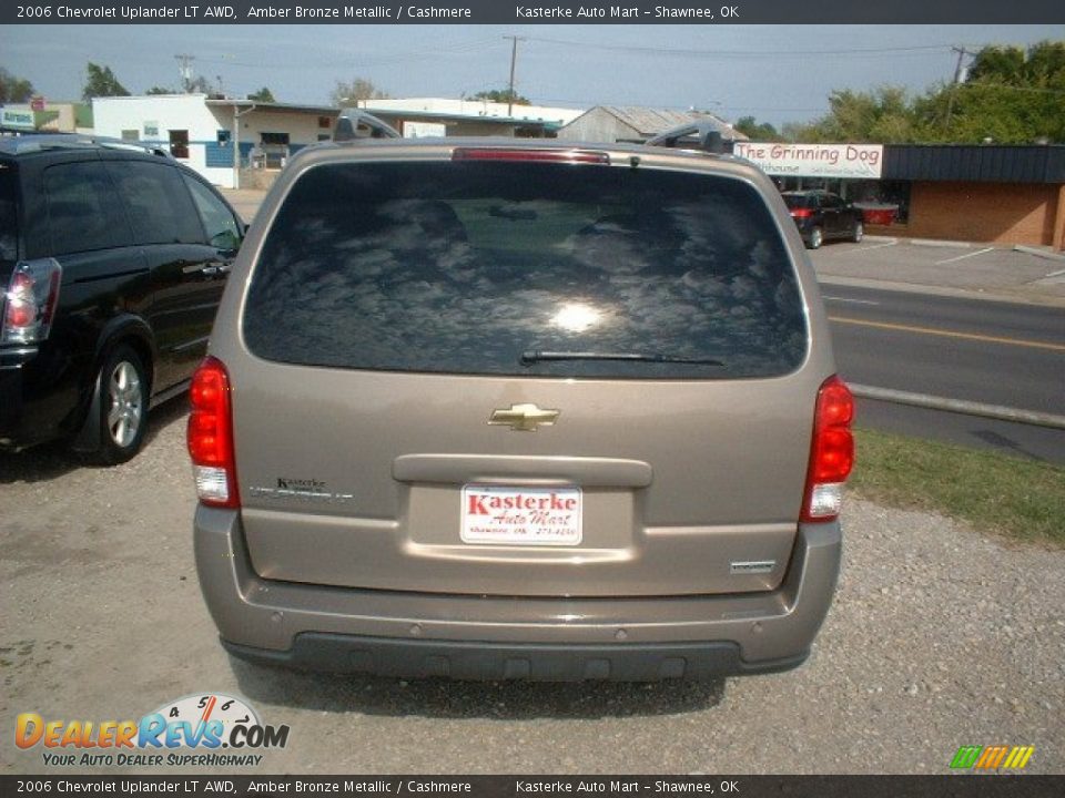 2006 Chevrolet Uplander LT AWD Amber Bronze Metallic / Cashmere Photo #6