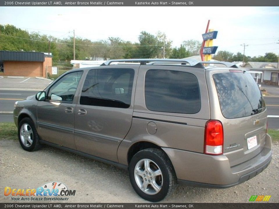 Amber Bronze Metallic 2006 Chevrolet Uplander LT AWD Photo #8