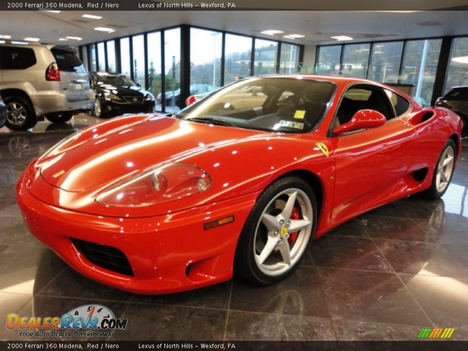 Front 3/4 View of 2000 Ferrari 360 Modena Photo #1