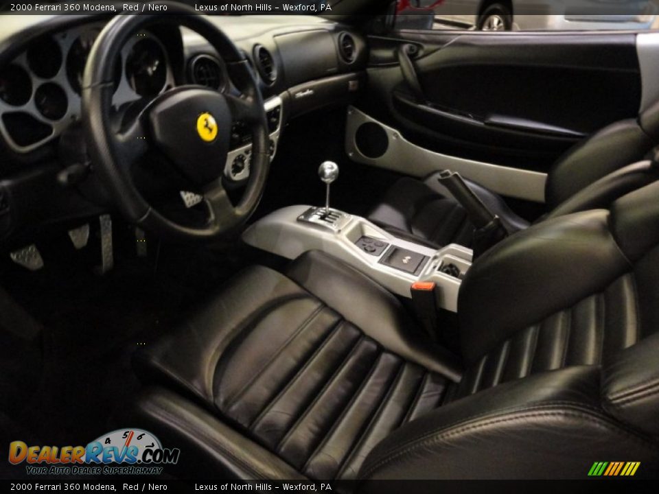 Nero Interior - 2000 Ferrari 360 Modena Photo #14