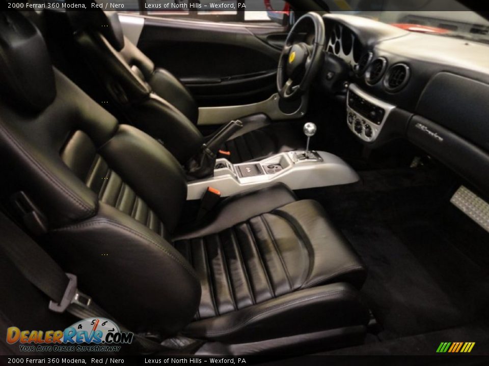 Nero Interior - 2000 Ferrari 360 Modena Photo #19