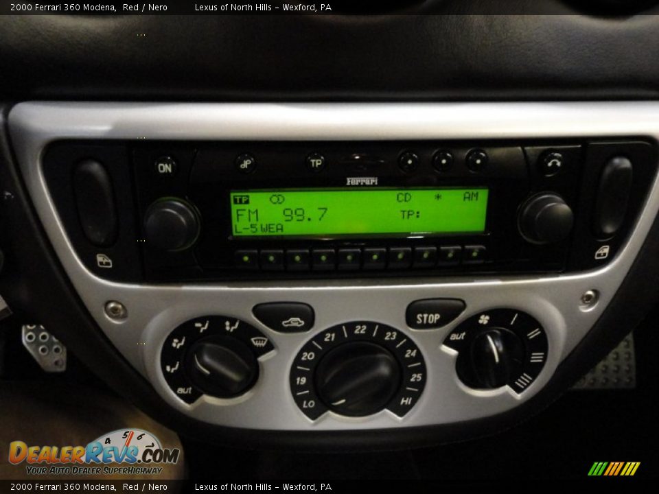 Audio System of 2000 Ferrari 360 Modena Photo #23