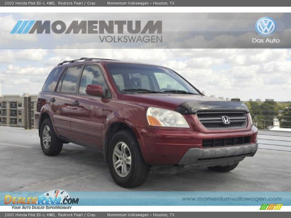 2003 Honda Pilot EX-L 4WD Redrock Pearl / Gray Photo #1
