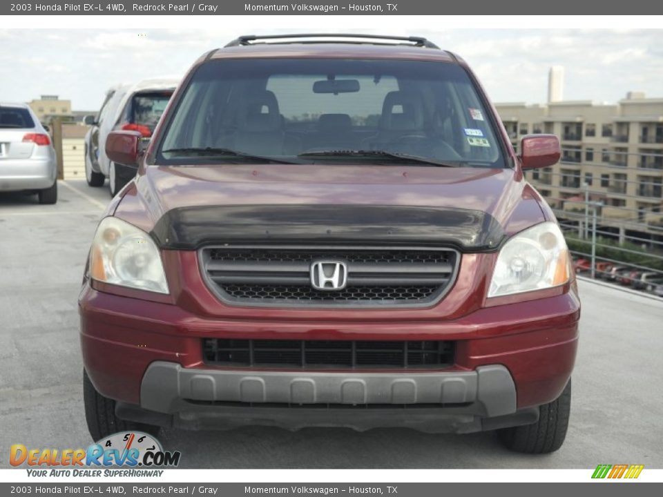 2003 Honda Pilot EX-L 4WD Redrock Pearl / Gray Photo #2
