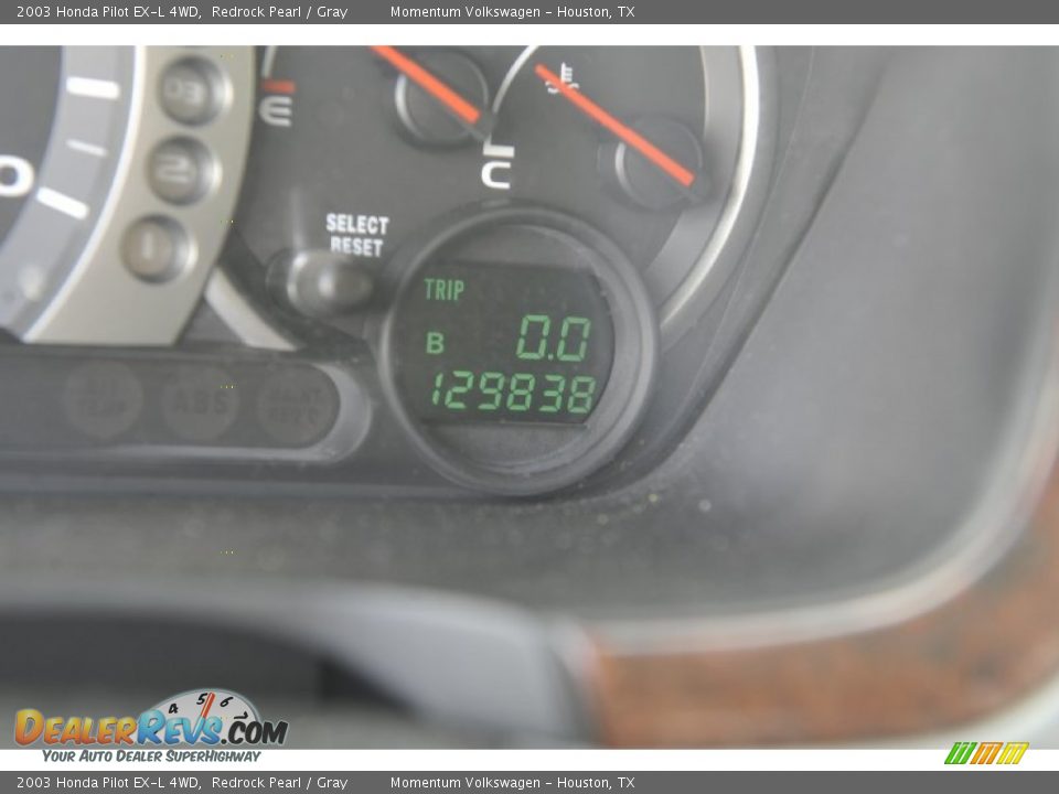 2003 Honda Pilot EX-L 4WD Redrock Pearl / Gray Photo #7