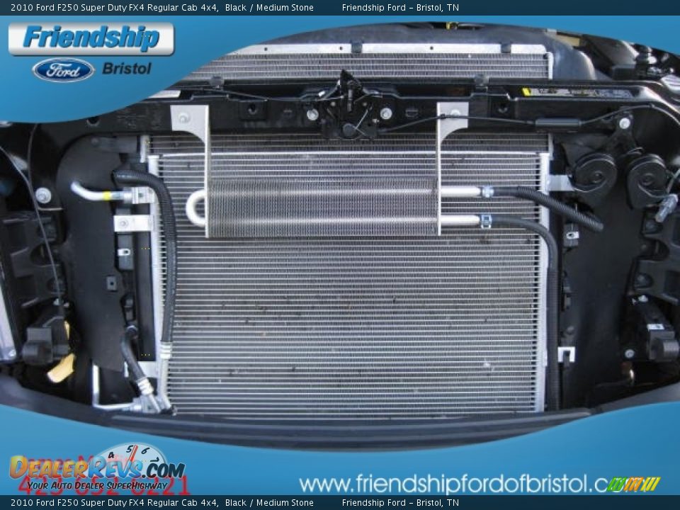 2010 Ford F250 Super Duty FX4 Regular Cab 4x4 Black / Medium Stone Photo #12